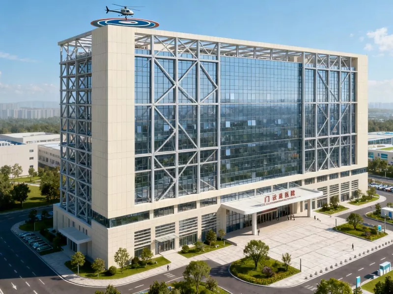 Kas jums būtu jāpieprasa no slimnīcas tērauda ēkas?